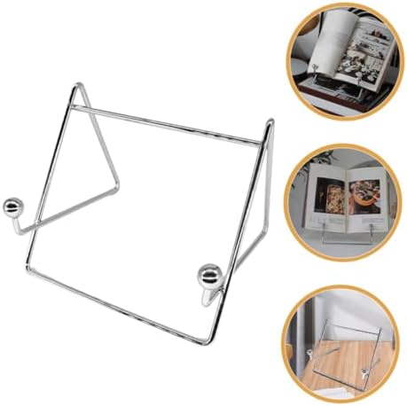 PRETYZOOM 2pcs Desk Phone Stand and Plate Display Easel
