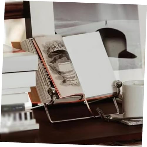 BRIGHTFUFU Iron Recipe Stand Photo Easel