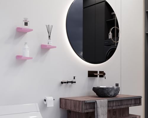 QsQueen 5 Inch Floating Wall Shelves 3 Pack