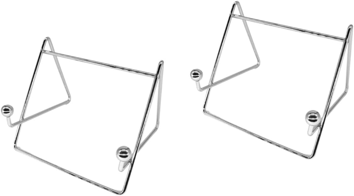 STOBAZA 2pcs Decorative Plate Stand Easel