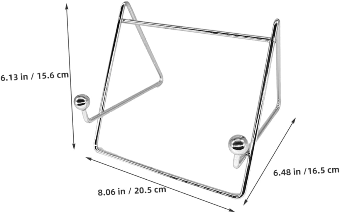 BRIGHTFUFU Iron Recipe Stand Photo Easel