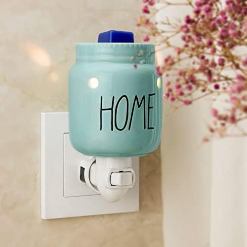 STAR MOON Ceramic Wax Melt Warmer with Macaron Blue