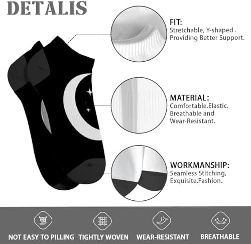 Moon No Show Socks for Men