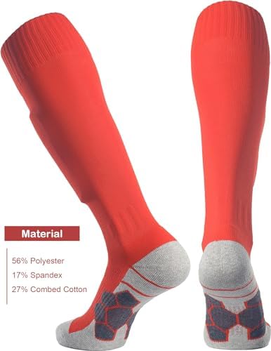 APTESOL Knee High Sport Socks 1-5 Pairs for All Ages