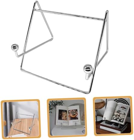 Luxshiny Iron Book Display Stand Easel