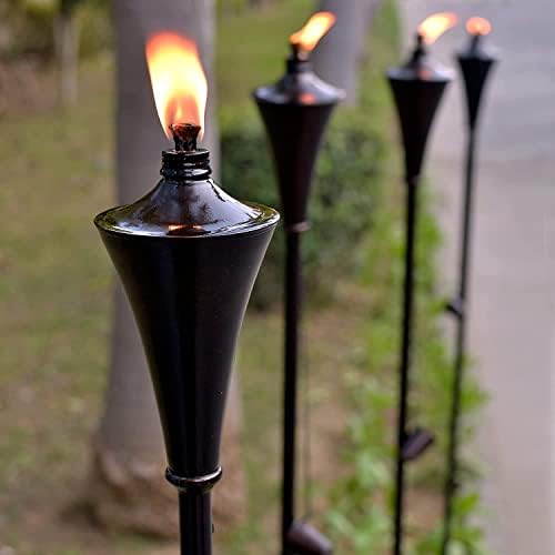 Deco Window 12 Pcs Fiberglass Tiki Torch Wick