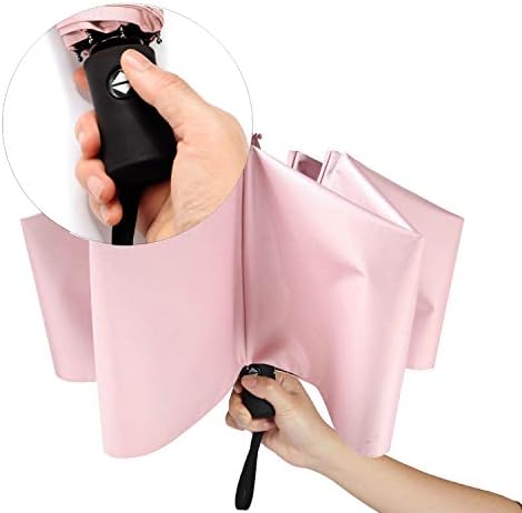 Shinok Compact Folding Sun Umbrella Lightweight Auto Open Close for Women 1