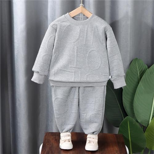 Toddler 3T Girl Fall Letter Print Sweatshirt Set