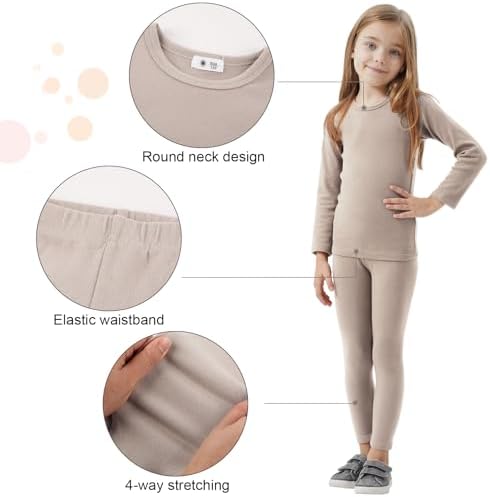 Silkfly 3 Set Kids Thermal Underwear Winter Set