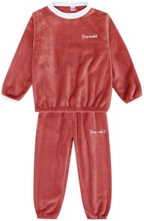 Winter Flannel Sweatshirt Set for Kids