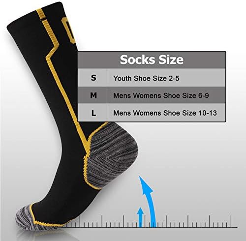 KitNSox Cushioned Mid Calf Team Sports Number Socks