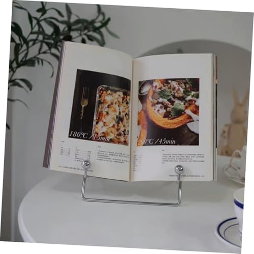 Cabilock 2pcs Iron Display Stand Easel for Desk Phone Holder