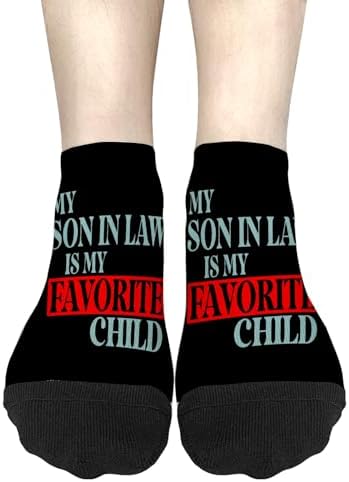 Cute Mens Athletic Socks with Colorful Design