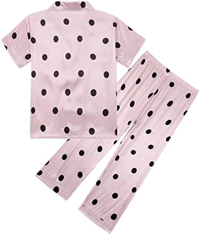 Soft Summer Satin Pajamas Set for Kids