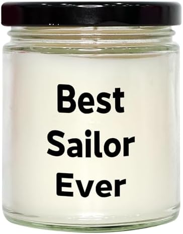 Best Sailor Ever 9oz Vanilla Soy Candle for Dad
