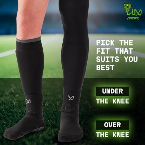 LUX Soccer Sleeves with Guard Stays for Men and Boys