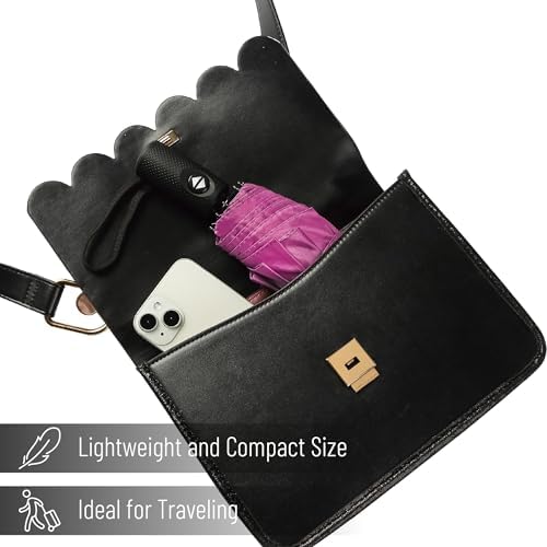 Mr Pen Windproof Travel Umbrella in Violet 1