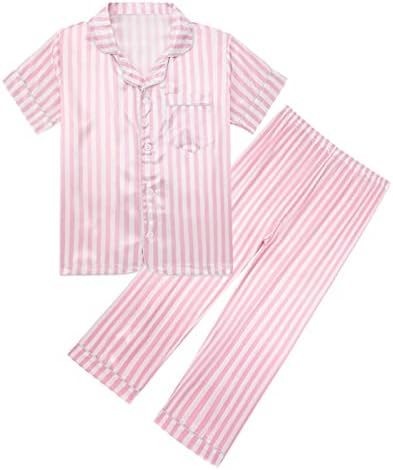 Kids Silk Pajama Set for 4-5 Years Soft and Cozy