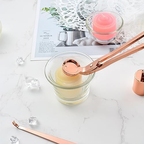 MUXSAM 4-in-1 Candle Care Tool Kit Silver