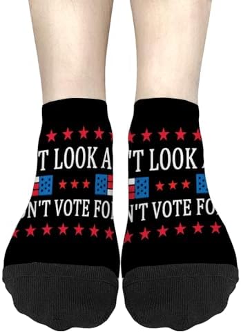 Dont Look At Me I Didnt Vote For Him Mens Casual Socks