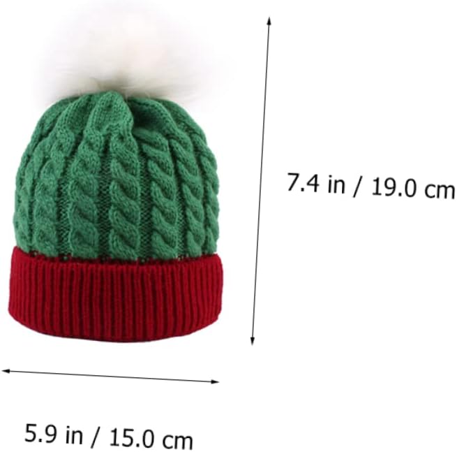PRETYZOOM Autumn Woolen Knit Hat for Kids