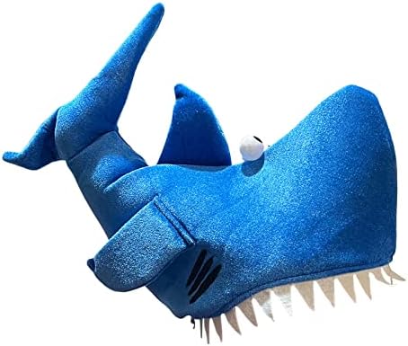 Cosmic Chameleon Shark Hat for Kids and Adults