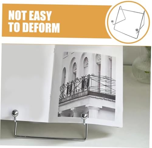 Zerodeko 2pcs Iron Easel Plate Holder Phone Stand