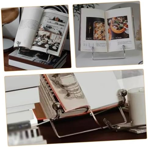 BRIGHTFUFU Iron Recipe Stand Photo Easel