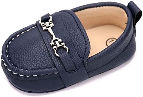 LONSOEN Baby Crib Shoes for Girls and Boys
