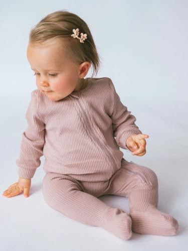 Personalised Baby Zip Bodysuit with Name Initials