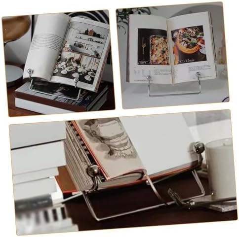 PRETYZOOM 2pcs Desk Phone Stand and Plate Display Easel