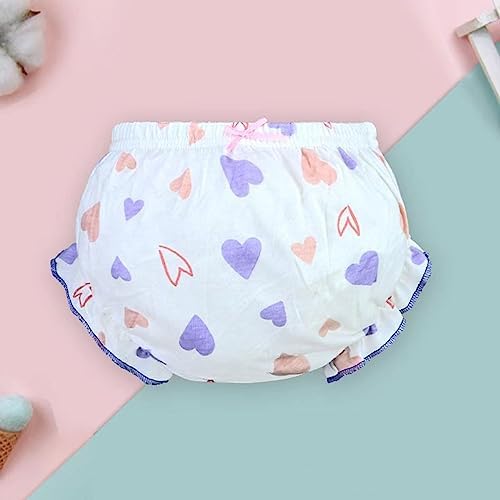 Cute Diaper Cover Baby Girl Underwear 4Pcs