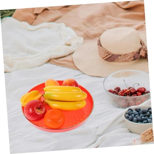 Chinese Wedding Jewelry Tray Acrylic Round Plate