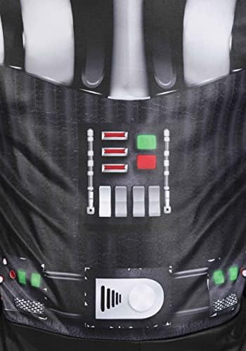 STAR WARS Darth Vader Youth Halloween Costume - Printed Jumpsuit with Cape and Mask