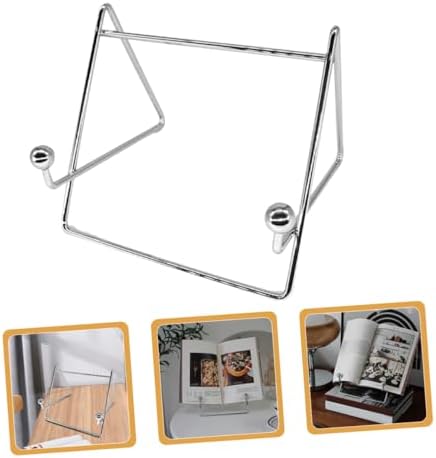 PRETYZOOM 2pcs Desk Phone Stand and Plate Display Easel