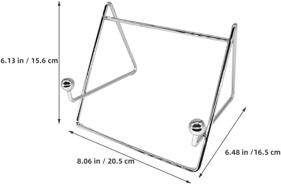 HOLIDYOYO Phone Stand Wire Plate Display Holder Easel