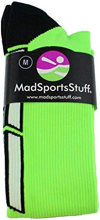 MadSportsStuff Soccer Socks with Ball Logo Over the Calf