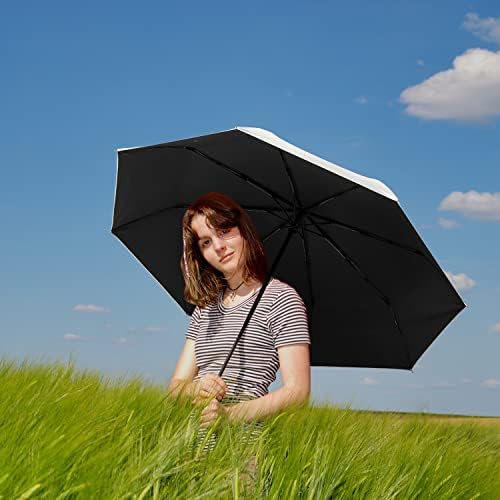 G4Free UPF 50 Travel Umbrella 42 Inch Windproof Auto Open Close