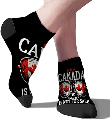 Canada Is Not For Sale Men Ankle Socks 1867