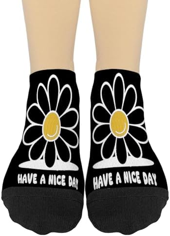Have A Nice Day Boys Athletic Socks for Men 1