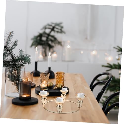 DIY Advent Candle Ring for Christmas Decor