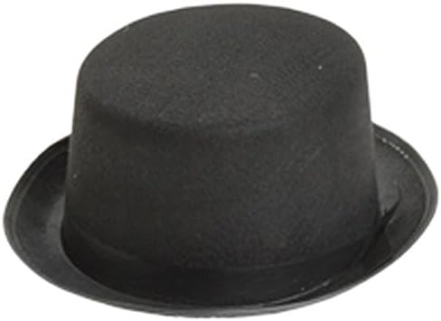 US Toy Black Felt Top Hat for Costume Use