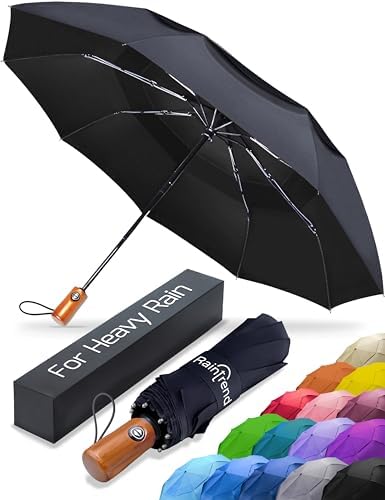 Windproof Travel Umbrella with 10 Bigger Canopy 1