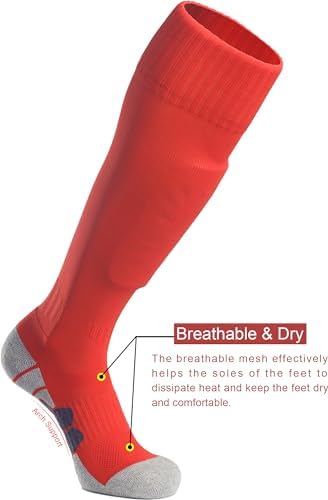 APTESOL Knee High Sport Socks 1-5 Pairs for All Ages