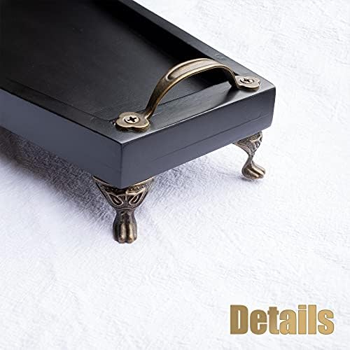 Gothic Coffin Tray - Rustic Decor for Home