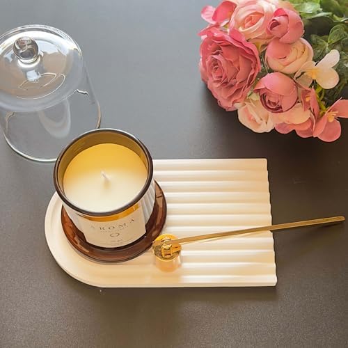 Golden Candle Snuffer with Long Handle and Swivel Bell 1
