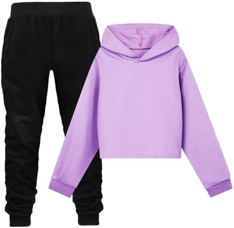 Toddler Hoodie Set with Ruffles for Boys and Girls