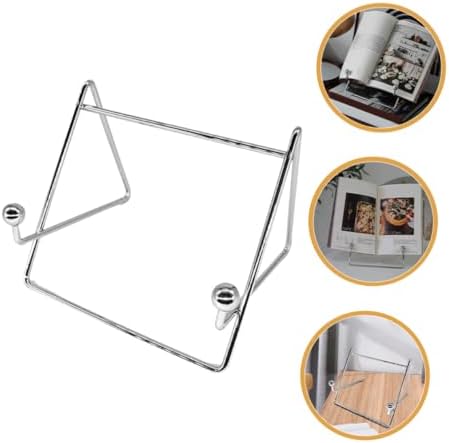 Cabilock 2pcs Iron Display Stand Easel for Desk Phone Holder