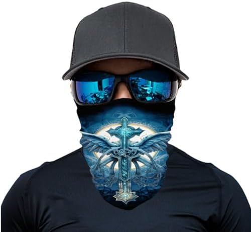 GLUDEAR Galaxy Print Face Bandana Multi-Function Accessory