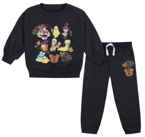 Kids Kingdom Boutique 2-Piece Fleece Pumpkin Set for Toddler